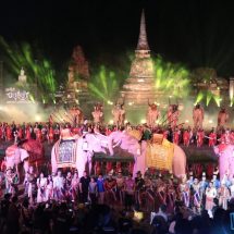 สุดตระการตา ซ้อมใหญ่ แสง สี เสียง “ ยอยศยิ่งฟ้า อยุธยามหานครา เกริกเกรียงไกร ” งาน ยอยศยิ่งฟ้า อยุธยามรดกโลก 13 – 22 กุมภาพันธ์ นี้