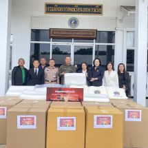 มอบหมอนยางพารา ให้ทหารเรือ ชายแดนภาคตะวันออก ไทย-กัมพูชา