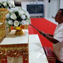 มหาสงกรานต์บึงสามพัน จัดยิ่งใหญ่ รดน้ำดำหัวผู้สูงอายุ–ทอดผ้าป่าสามัคคี สืบสานประเพณีไทย