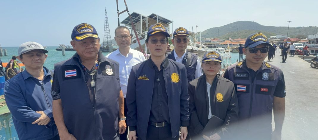 กรมเจ้าท่า ลงพื้นที่ตรวจเรือท่องเที่ยวชนท่าเกาะล้าน เร่งกู้ด่วนให้ท่าเรือได้ใช้งานได้ตามปรกติ