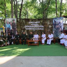 บุรีรัมย์ แม่ทัพร่วมงานร้อยวันจ่าเริง แม่จ่าเริงฝากถึงเขมรให้ทำใจเนิน 350