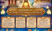 สระบุรีประกาศหน้าประวัติศาสตร์! 140 ปีแห่งการรอคอย พระบรมสารีริกธาตุกลับสู่แผ่นดินไทยครั้งยิ่งใหญ่