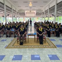 ผู้การโคราช นำตำรวจ–แม่บ้านตำรวจ ปฏิบัติธรรมและทำกิจกรรมจิตอาสา ถวายเป็นพระราชกุศลแด่ในหลวง