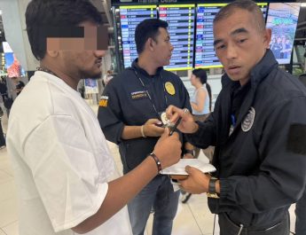 ตม.สนามบิน ขานรับนโยบาย ผบ.ตร. “ขุดรากถอนโคน” อาชญากรรมข้ามชาติ
