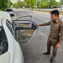 ตำรวจสอบสวนกลาง (CIB) ระทึกตำรวจทางหลวงลำปางรวบหนุ่มใหญ่หมายจับ 3 คดี