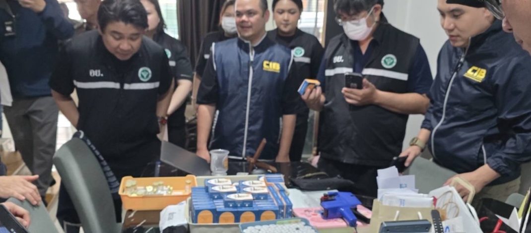 ตำรวจสอบสวนกลาง (CIB) ร่วม กรมปศุสัตว์, อย. ,ปศุสัตว์สมุทรปราการ ทลายโรงงานยารักษาสัตว์เถื่อน