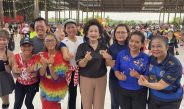 สายแอโรบิคแดนซ์กว่า500คนร่วมใจรักสุขภาพขยับไขมันแดนซ์กันกระจาย