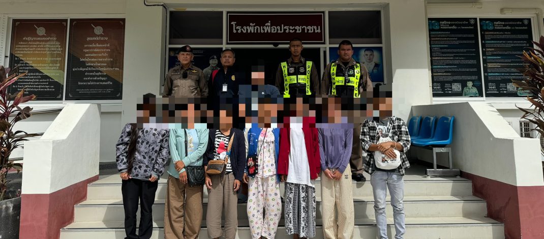 ตำรวจทางหลวงอยุธยา ตาไวรวบรถตู้ลอบขนแรงงานต่างด้าวกลางถนนเอเชีย เตรียมส่งพื้นที่ชั้นในกรุงเทพฯ
