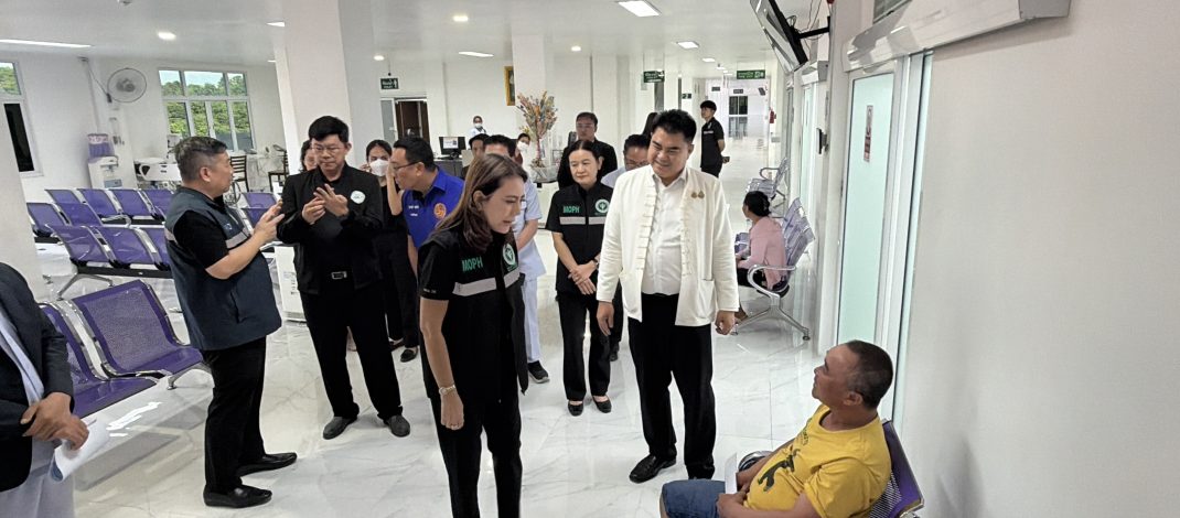 รพ.วัดห้วยปลากั้งพบทางไปต่อ ผู้ว่าฯ ชร.ต่อก็อก สาธารณสุข เชื่อมสิทธิ์ สปสช. ช่วยผู้ป่วยยากไร้  