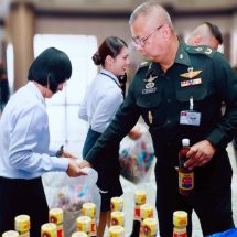 ห่วงใยไม่ห่าง! ผบ.นทพ. มอบสิ่งของบำรุงขวัญ ช่วยลดภาระครัวเรือนกำลังพล