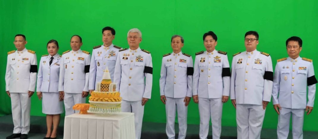 คณะผู้บริหารเทศบาล ร้อยเอ็ด ร่วมบันทึกเทปโทรทัศน์กล่าวอาเศียรวาทถวายพระพรชัยมงคลแด่พระบาทสมเด็จพระเจ้าอยู่หัว
