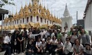 ชมรมมัคคุเทศก์ภาษาสเปน ททท.ร่วมกิจกรรมวอคกี้งทัวร์ เดินชมเกาะรัตนโกสินทร์ เดินเมืองเก่า “เกาะรัตนโกสินทร์”