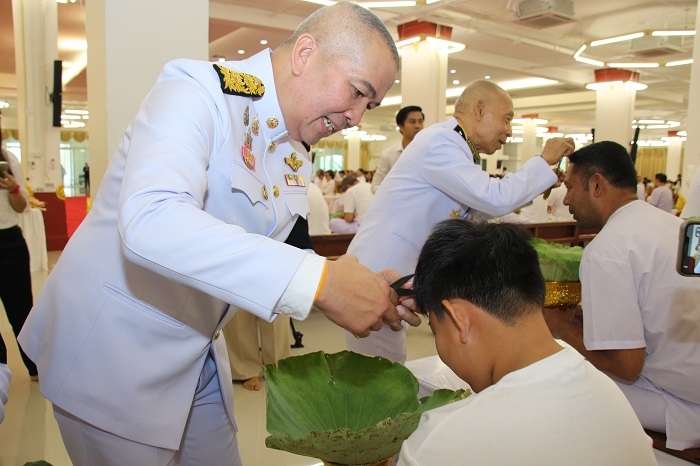 “อธิบดีกรมราชทัณฑ์” ร่วมอุปสมบทหมู่พระภิกษุสงฆ์ น้อมถวายพระกุศล “เจ้าฟ้าพัชรกิติยาภาฯ”