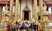วัดสีกัน(พุทธสยาม)เขตดอนเมืองร่วมกับประธานมูลนิธิครอบครัวพอเพียง