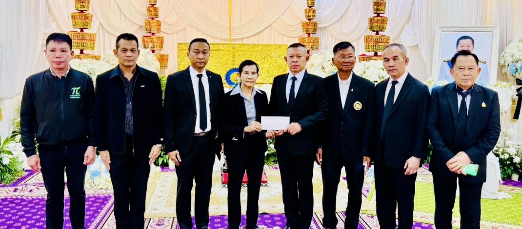 รองนายกสมาคมตำรวจ นำทัพข้าราชการและคนดัง ร่วมพิธีบำเพ็ญกุศล ‘พ.ต.อ.ธงชัย เย็นประเสริฐ’ นายก อบจ.นนทบุรี