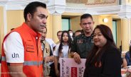 ณ อาคารพระที่นั่งนงคราญสโมสร กรมป้องกันและบรรเทาสาธารณภัย (ปภ.) ผนึกกำลัง มูลนิธิร่วมกตัญญู และภาคีเครือข่ายองค์กรสาธารณกุศล