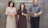 นายก สนท. ให้การต้อนรับกรรมการบริหารสมาคมนักวิทยุและโทรทัศน์ฯ เข้าเยี่ยมชมพิพิธภัณฑ์หนังสือพิมพ์ไทย