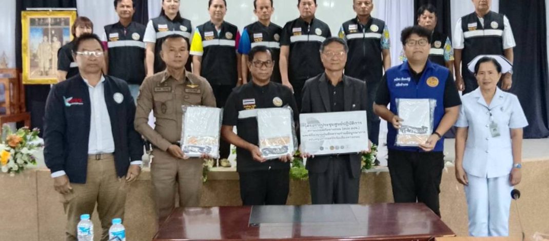 เมาไม่ขับจับมือ อบต.ซับจำปา – สภ.ท่าหลวง ลงนามความร่วมมือลดเมา – ส่งเสริมสวมหมวกกันน็อก