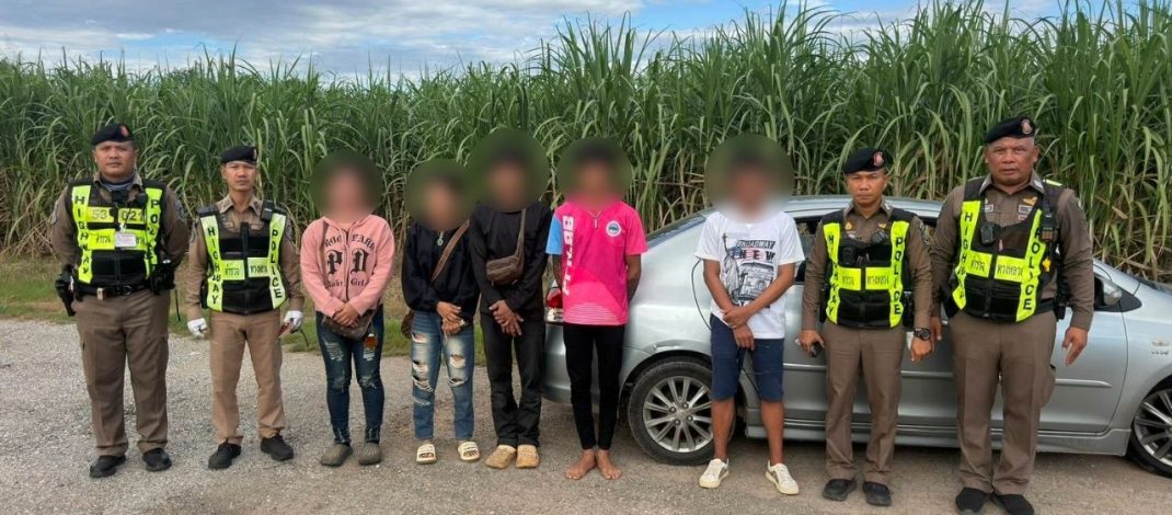 ตำรวจสอบสวนกลาง (CIB) รวมชายไทยลักลอบขนต่างด้าวชาวกัมพูชาแลก 8 พันต่อเที่ยวมุ่งชลบุรี